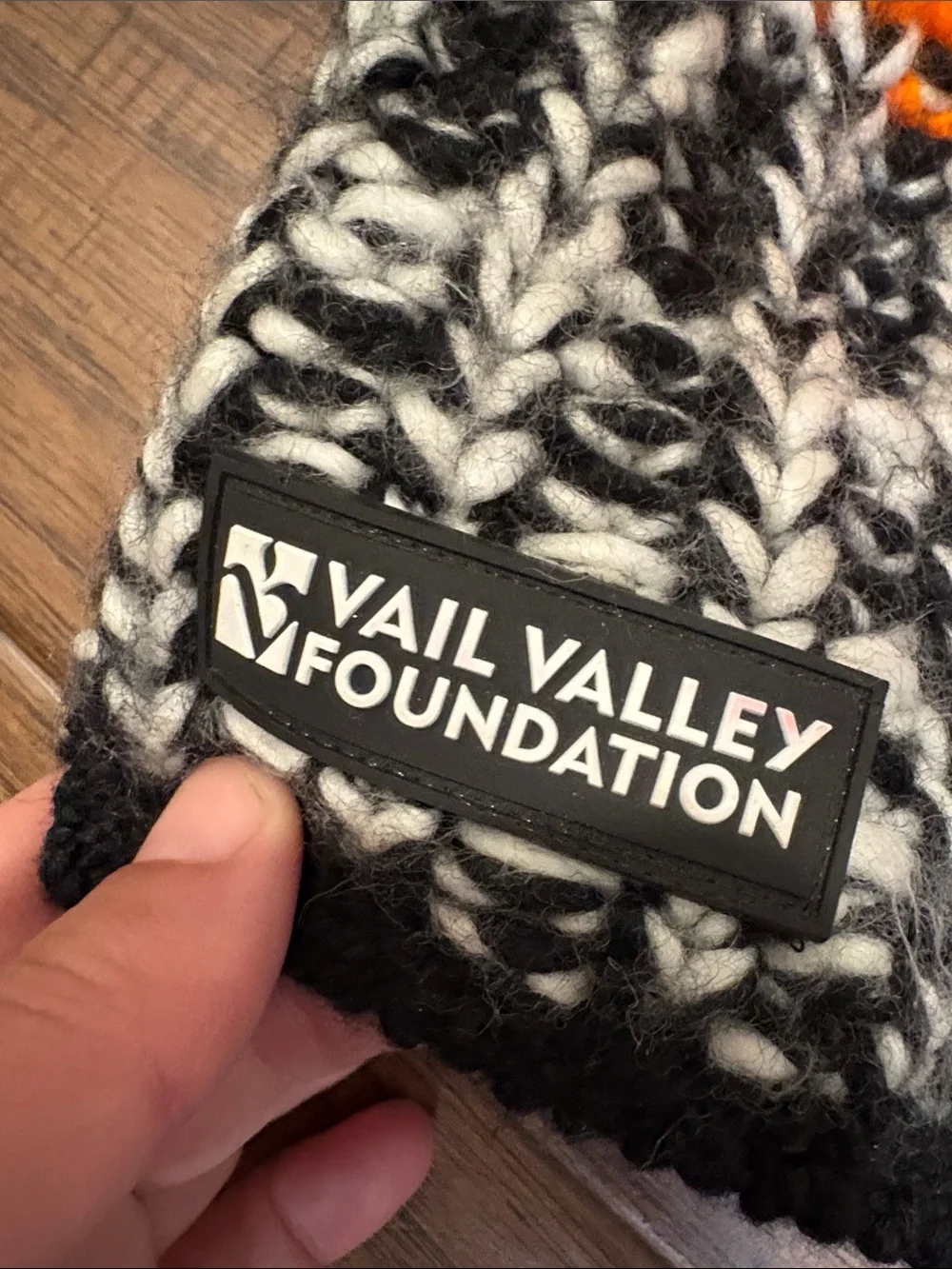 Eisbar Orange & Black Knit Beanie - Vail Valley / Audi Birds of Prey